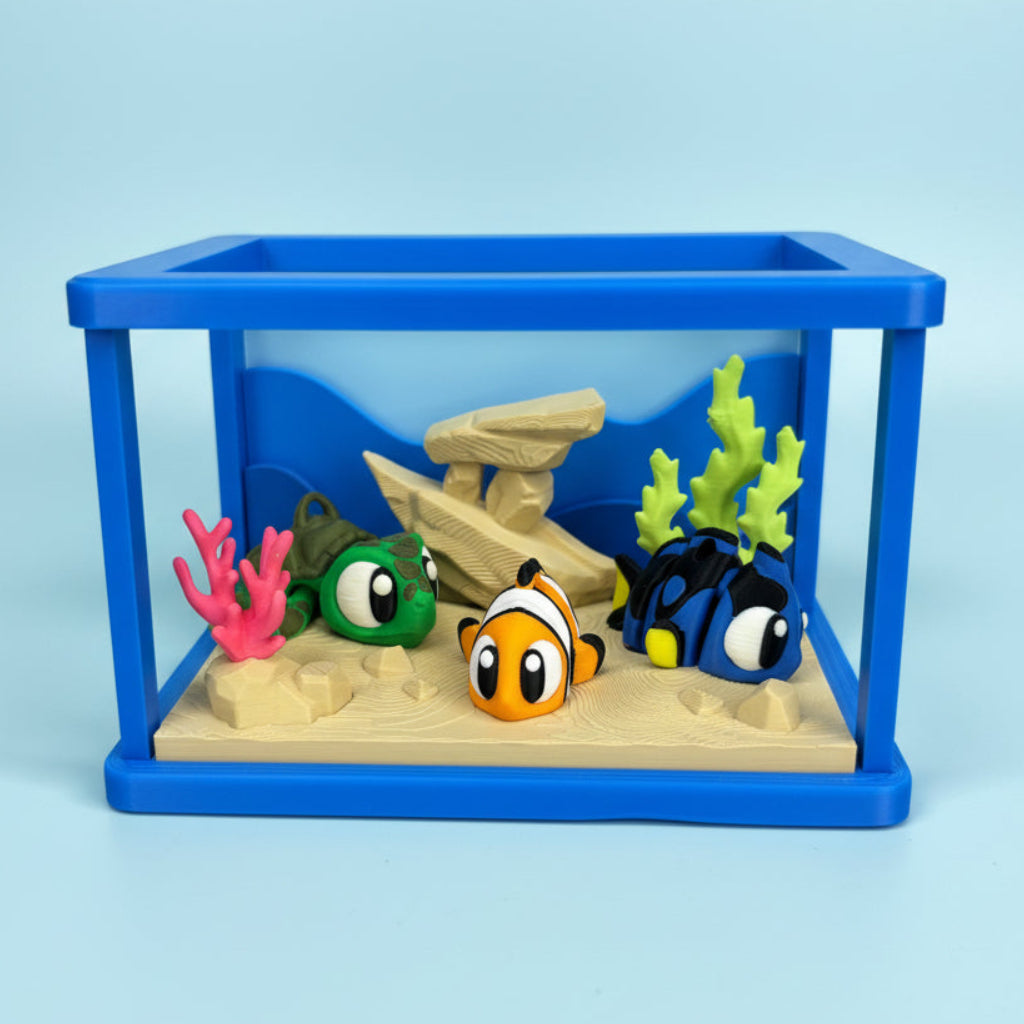 Flexi Tropical Fish Tank Play Set