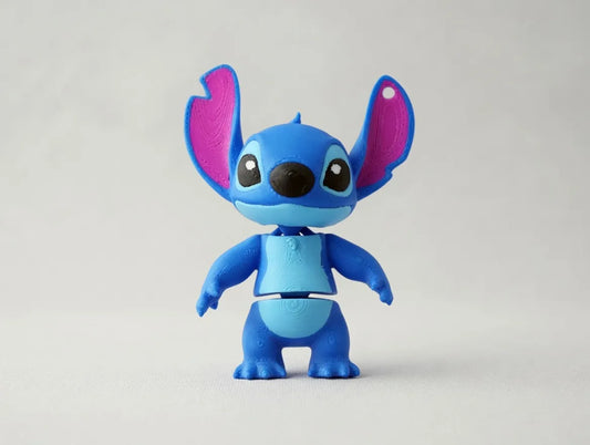 Blue Alien Keychain
