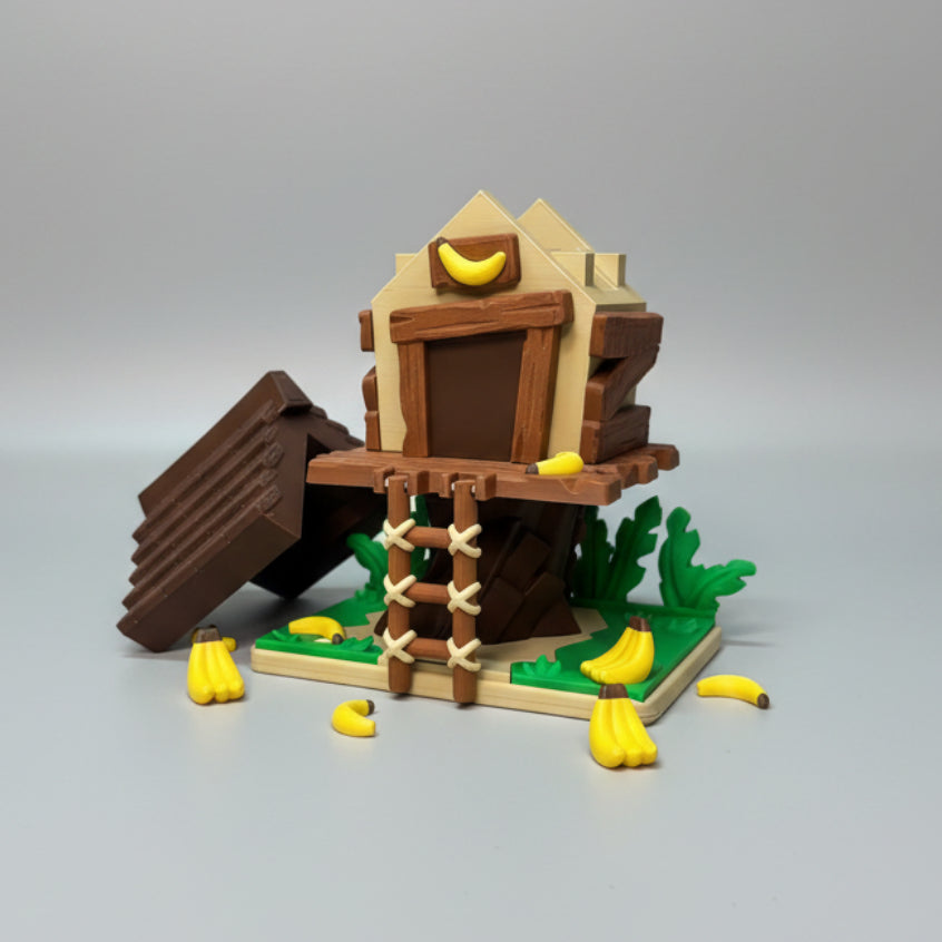 Monkey Tree House Play Set