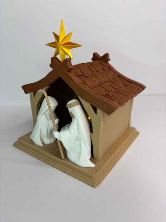 Bright Nativity Lamp (Christmas Edition)