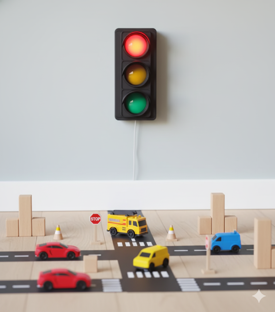 Social Signal – Mini Traffic Light Decor