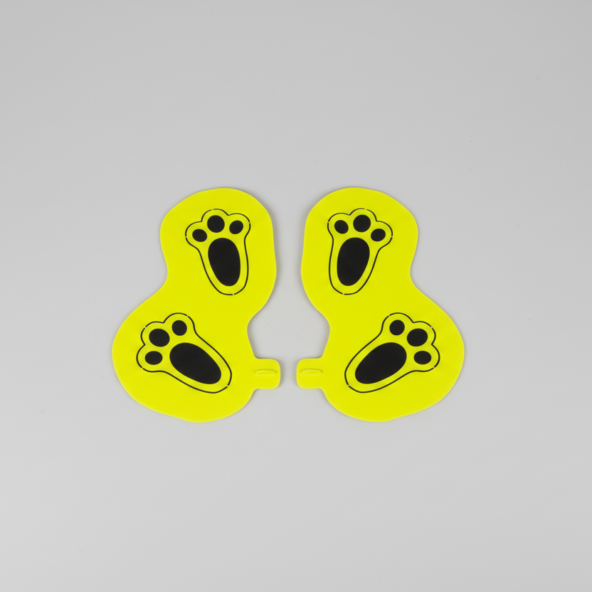 Bunny Paw Stencil