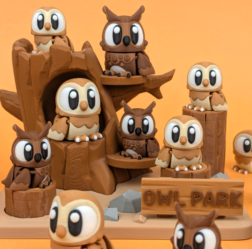 Owl Woodland Play Set