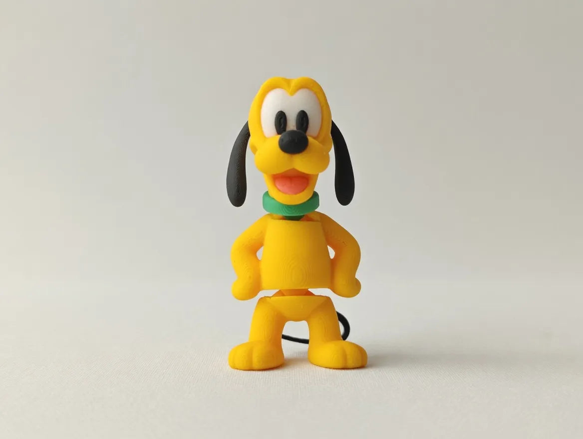 Happy Puppy Keychain