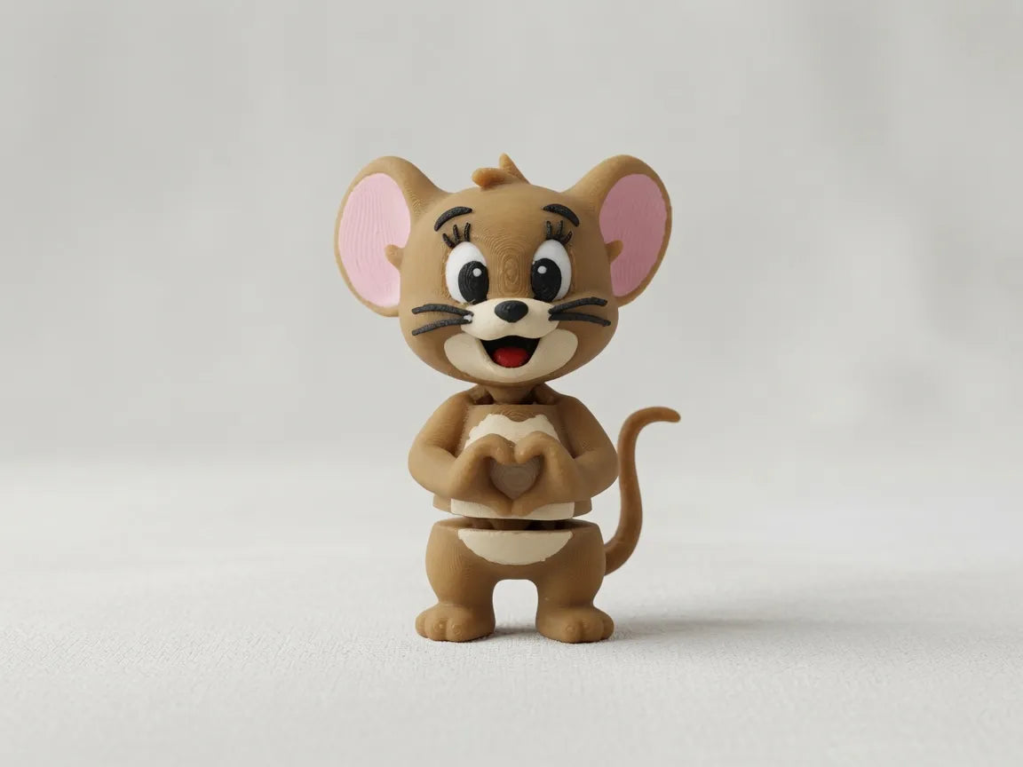 Tiny Clever Mouse Keychain