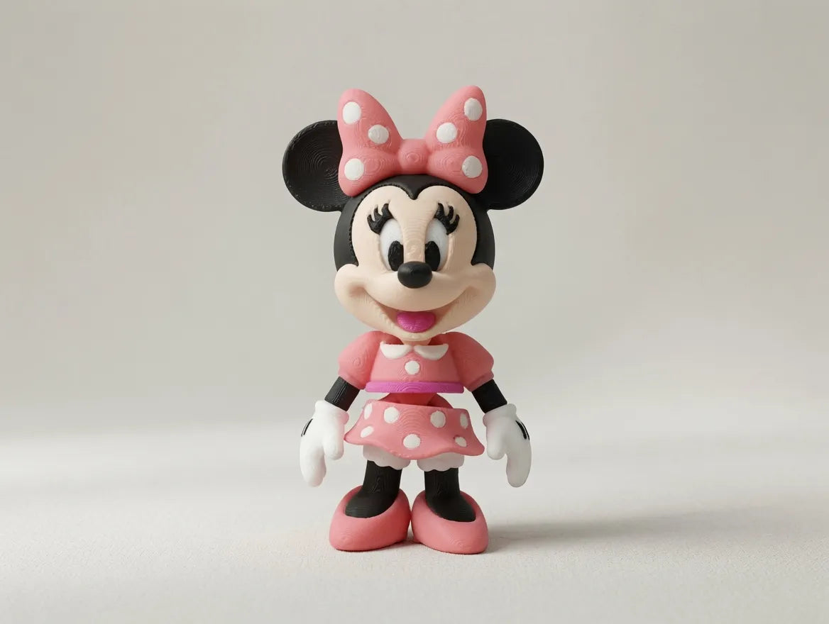 Sweet Bow Mouse Keychain