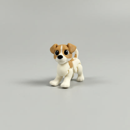 Pets Collection – articulated 3D printed Jack Russell figure