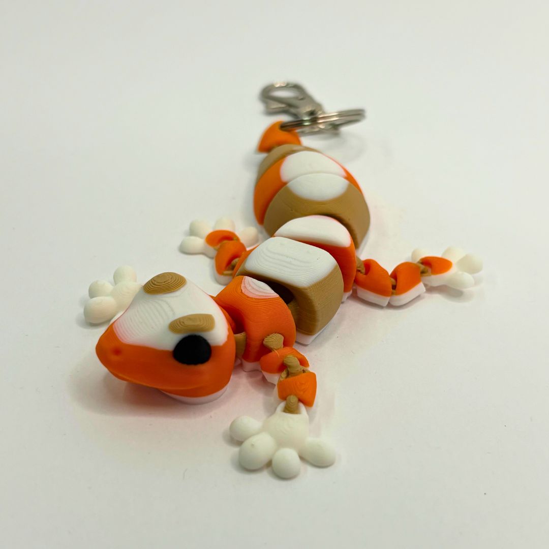 Grabby Grecko Articulated Keychain