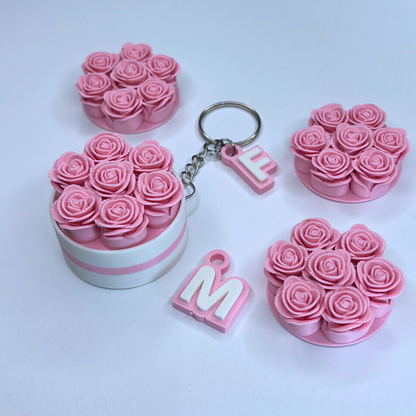 Rose Flowers Clicker & Keychain – Click-Click Collectible