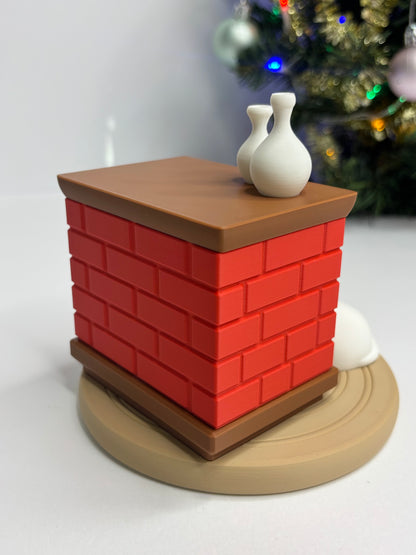 Kitty Night – Fireplace Lamp (Christmas Edition)