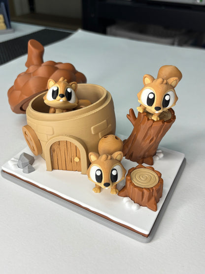 Pets Alive – Mini Squirrel House Play Set