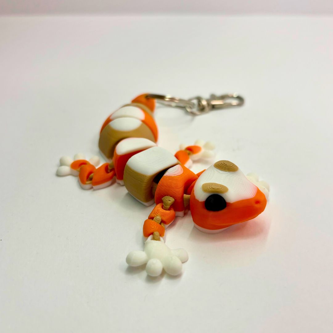 Grabby Grecko Articulated Keychain