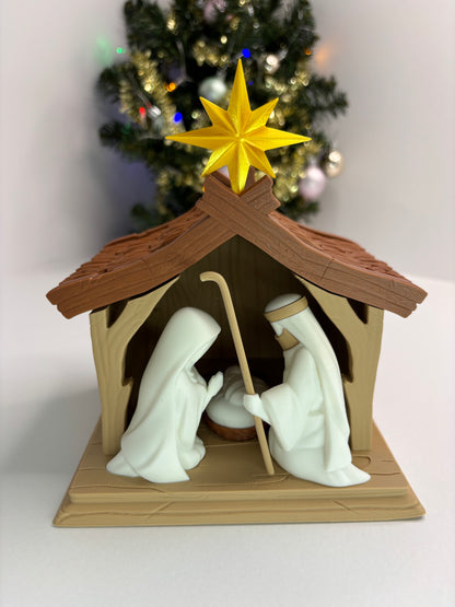 Bright Nativity Lamp (Christmas Edition)