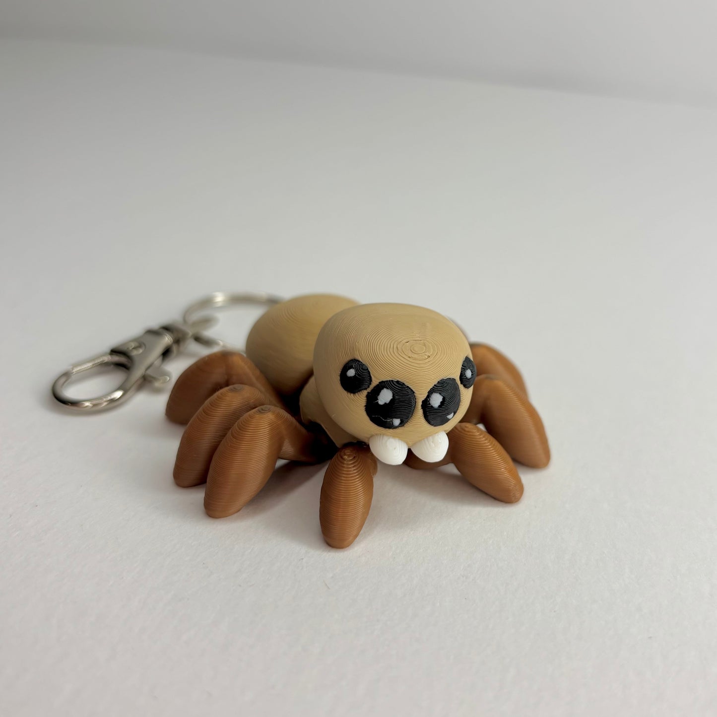 🕷️ Scuttling Cute Spider – Keychain / Decorative Version