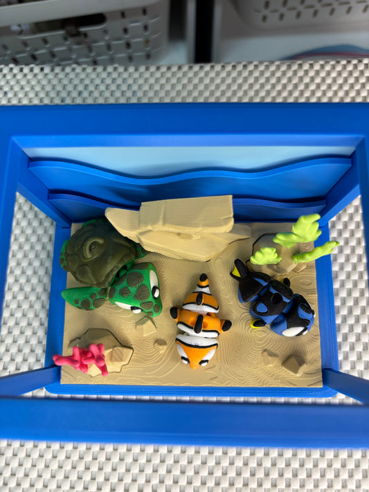 Flexi Tropical Fish Tank Play Set