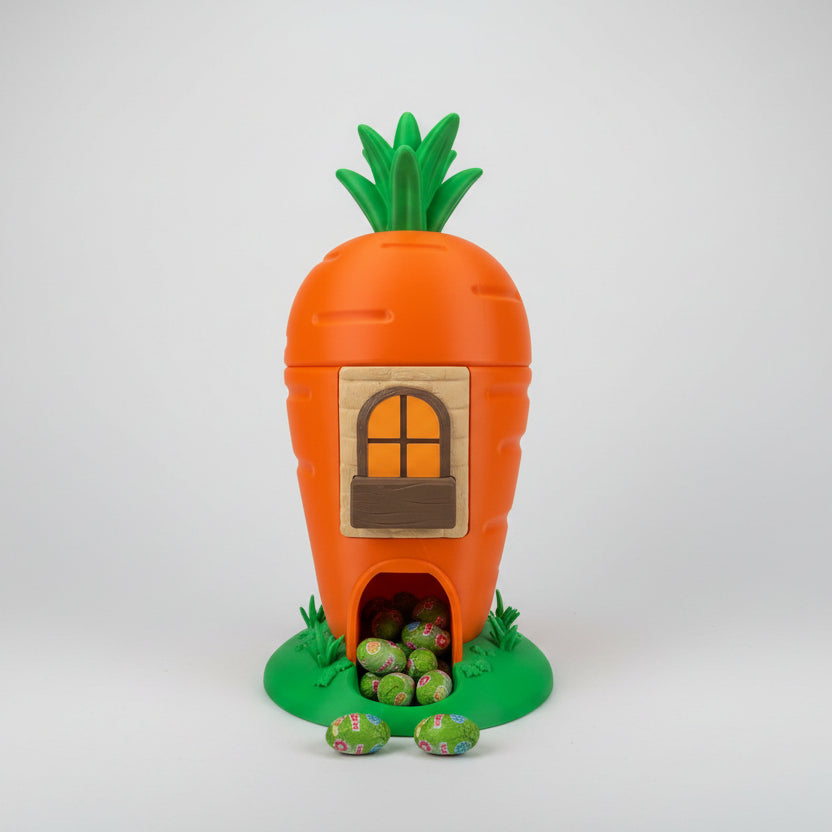Carrot House Candy Dispenser