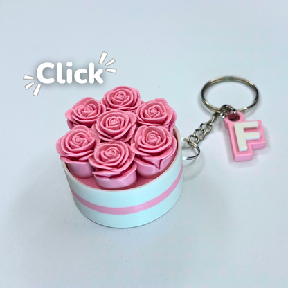 Rose Flowers Clicker & Keychain – Click-Click Collectible