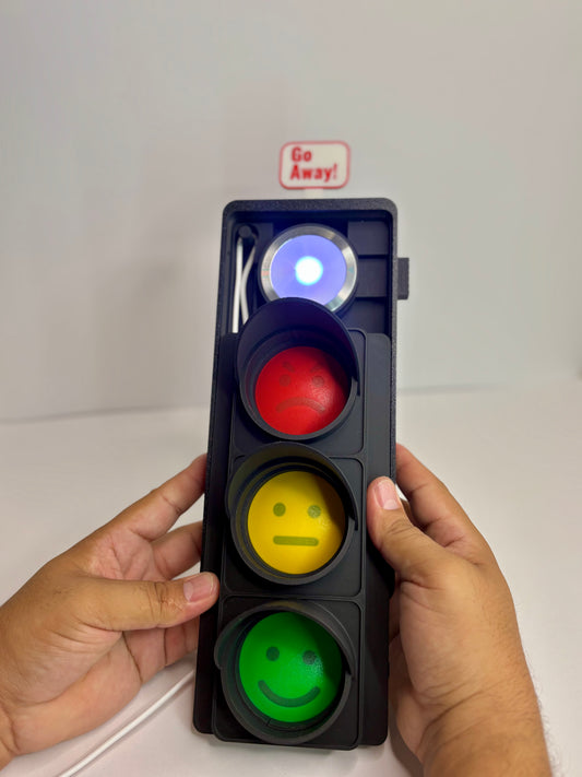 Social Signal – Mini Traffic Light Decor