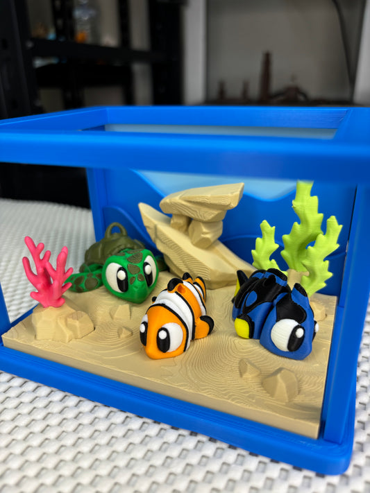 Flexi Tropical Fish Tank Play Set