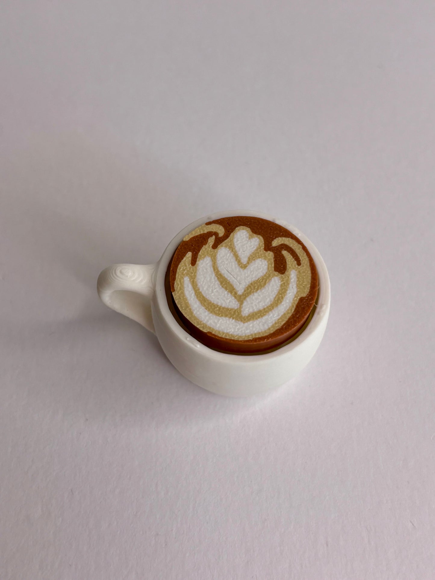 Latte Clicker – Mini Coffee Click Toy (Keychain Version)
