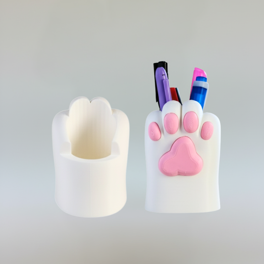 Pen Holder Cat Paw – 3D Printed Desk Organizer