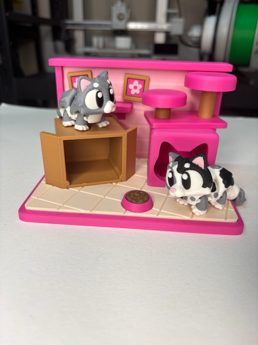 Pets Alive – Mini Cat House Play Set