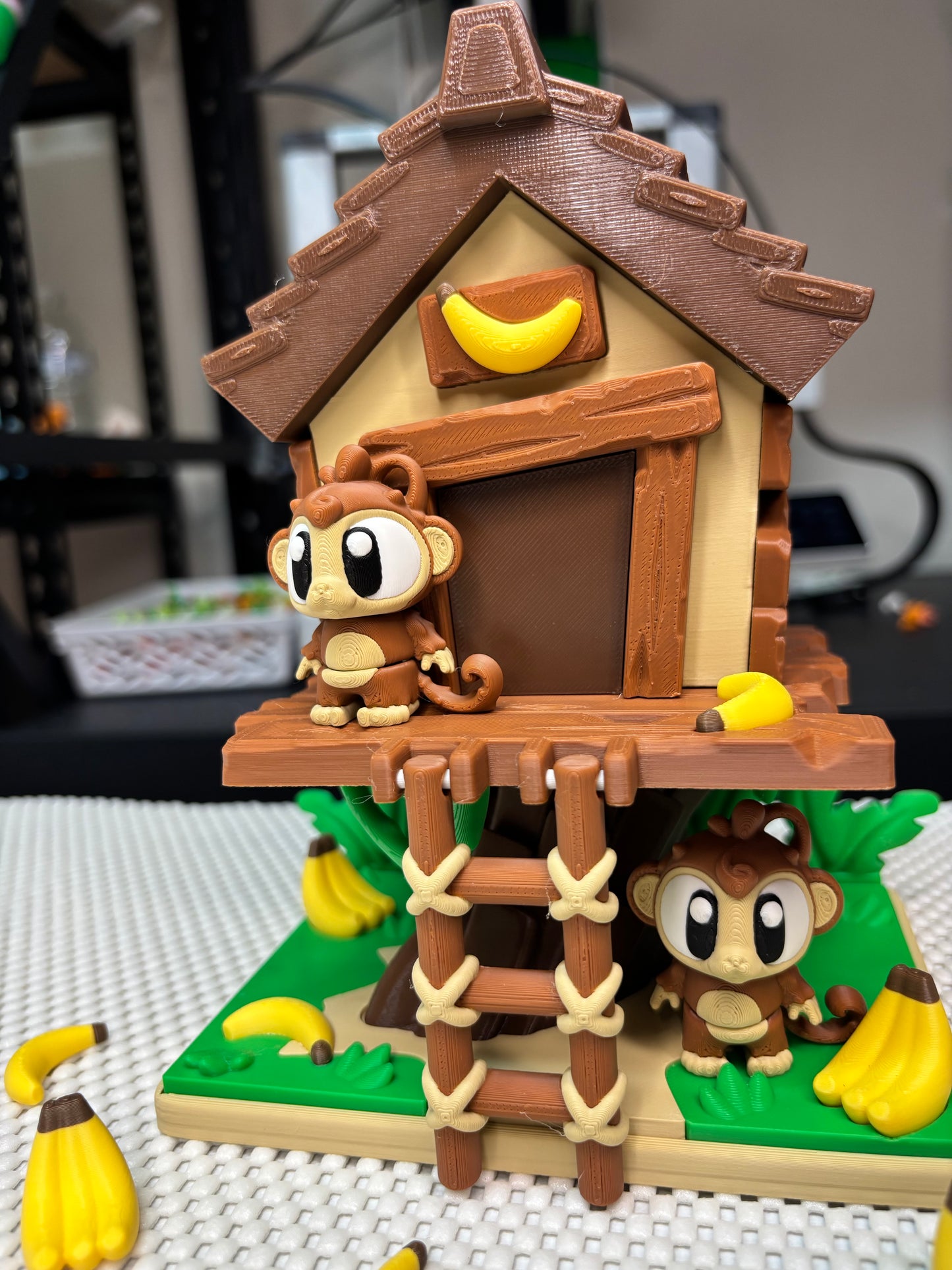 Monkey Tree House Play Set