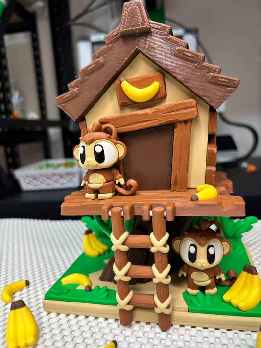 Monkey Tree House Play Set