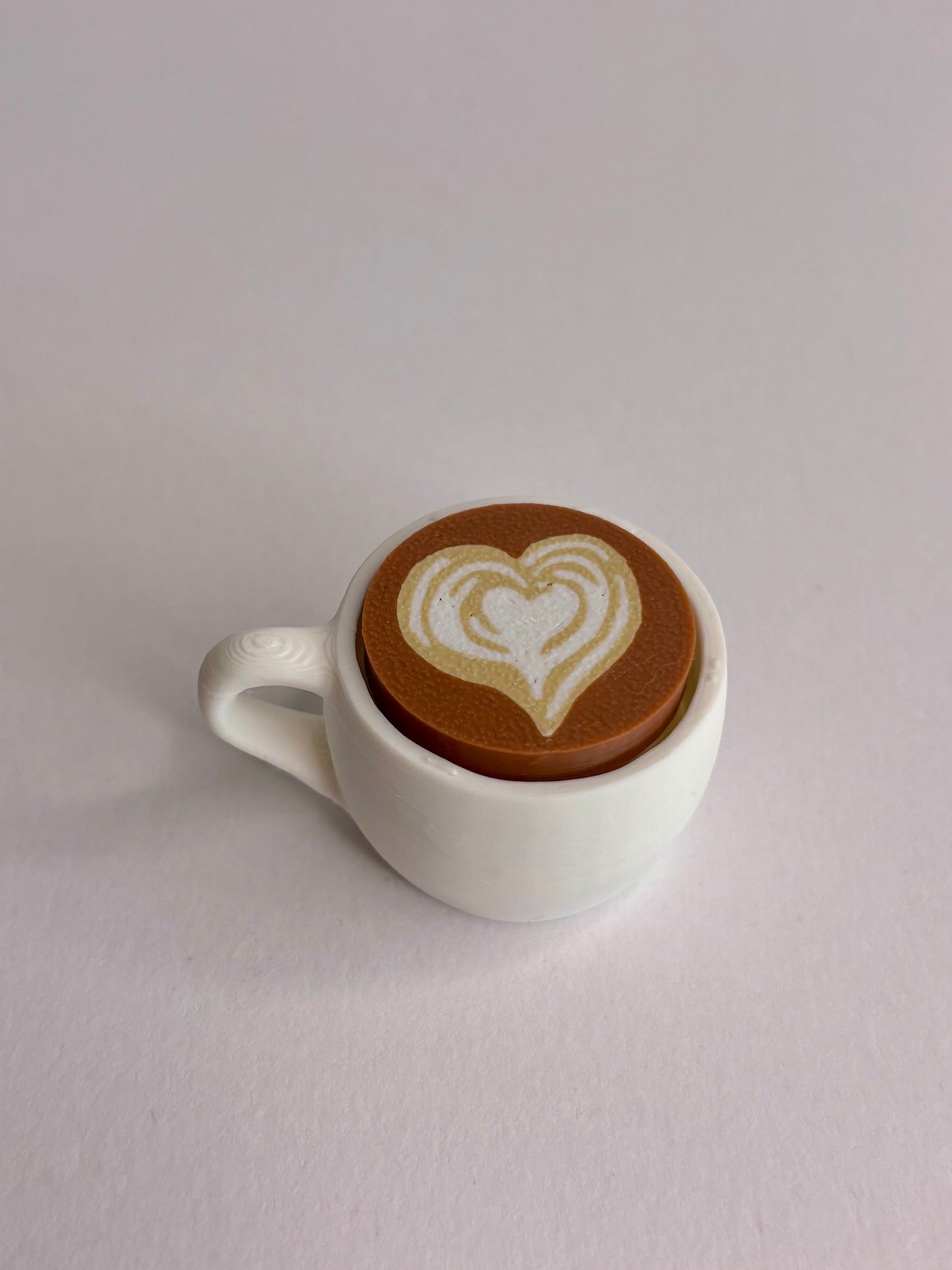 Latte Clicker – Mini Coffee Click Toy (Keychain Version)