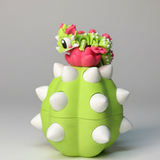 Cactus Bloom Mini Dragon