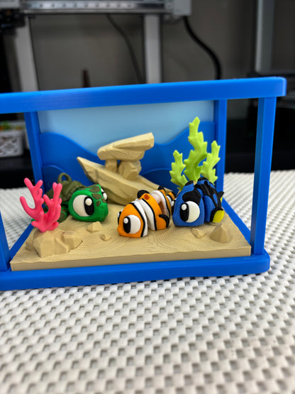 Flexi Tropical Fish Tank Play Set