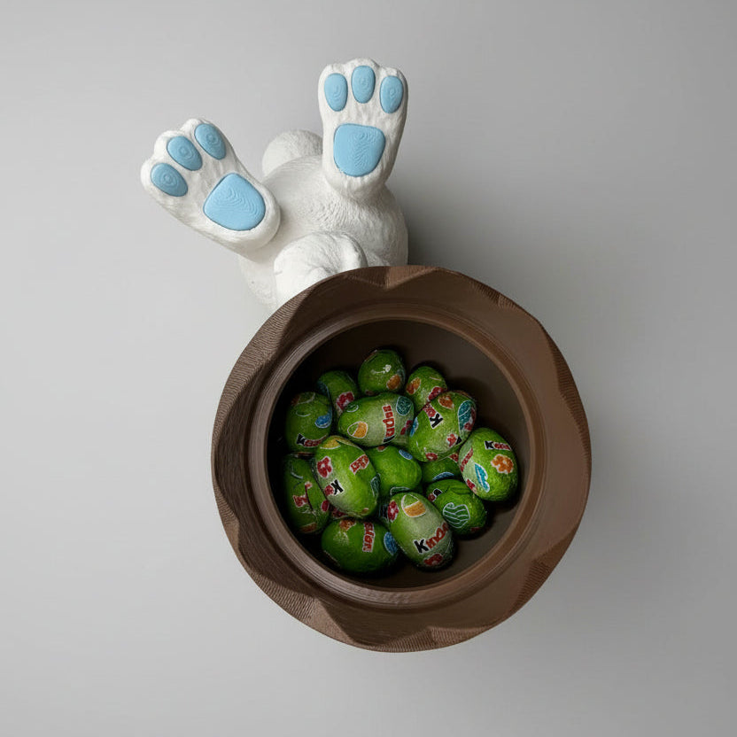 Peeky Bunny Easter Container