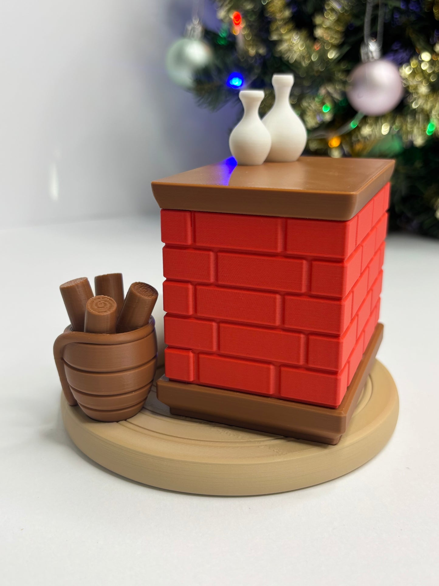 Kitty Night – Fireplace Lamp (Christmas Edition)