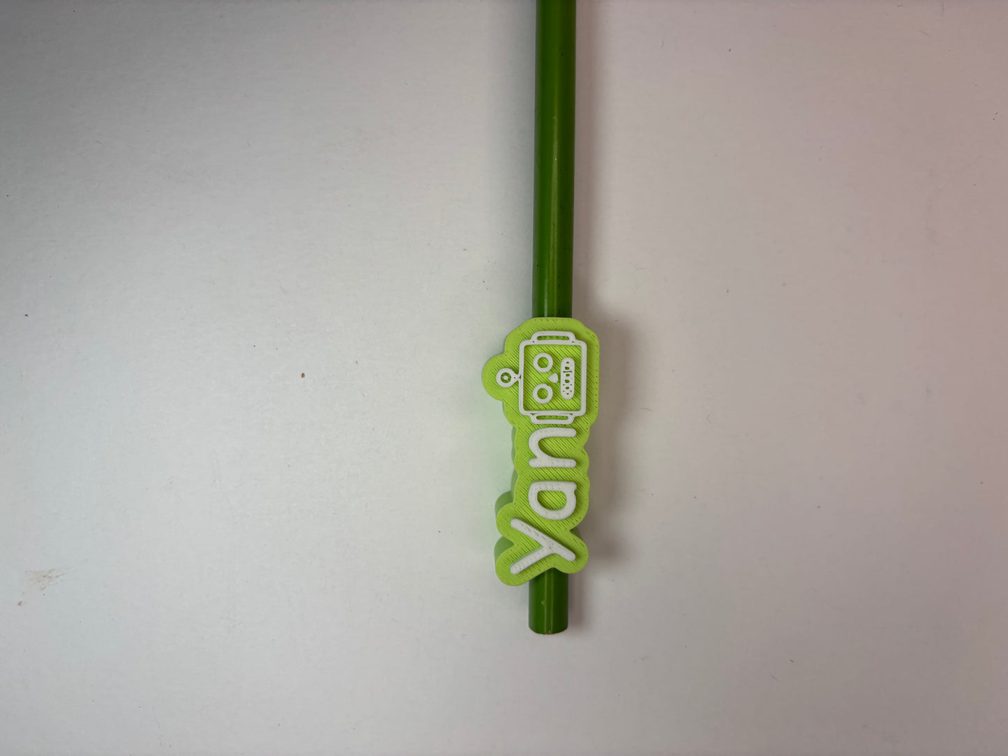 Personalized Name Tags for Pencils & Pens - Custom 3D Pendants