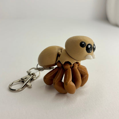 🕷️ Scuttling Cute Spider – Keychain / Decorative Version