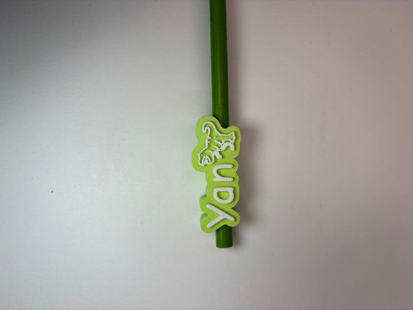 Personalized Name Tags for Pencils & Pens - Custom 3D Pendants