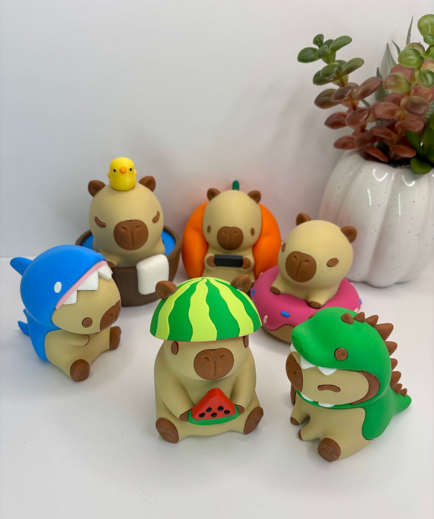 🧡 CAPY MOOD – Complete Collection (6 Capybaras)