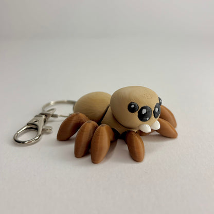 🕷️ Scuttling Cute Spider – Keychain / Decorative Version