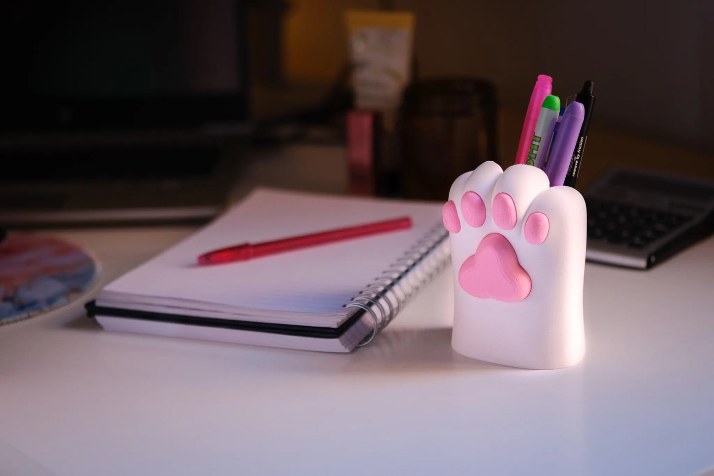 Pen Holder Cat Paw – 3D Printed Desk Organizer
