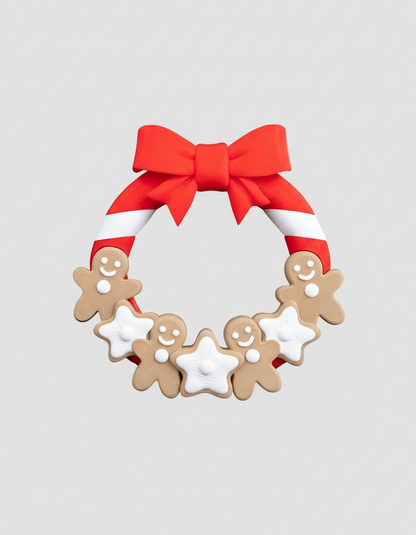 Doorlicious Gingerbread Wreath 🎄🍪 (Christmas Edition)