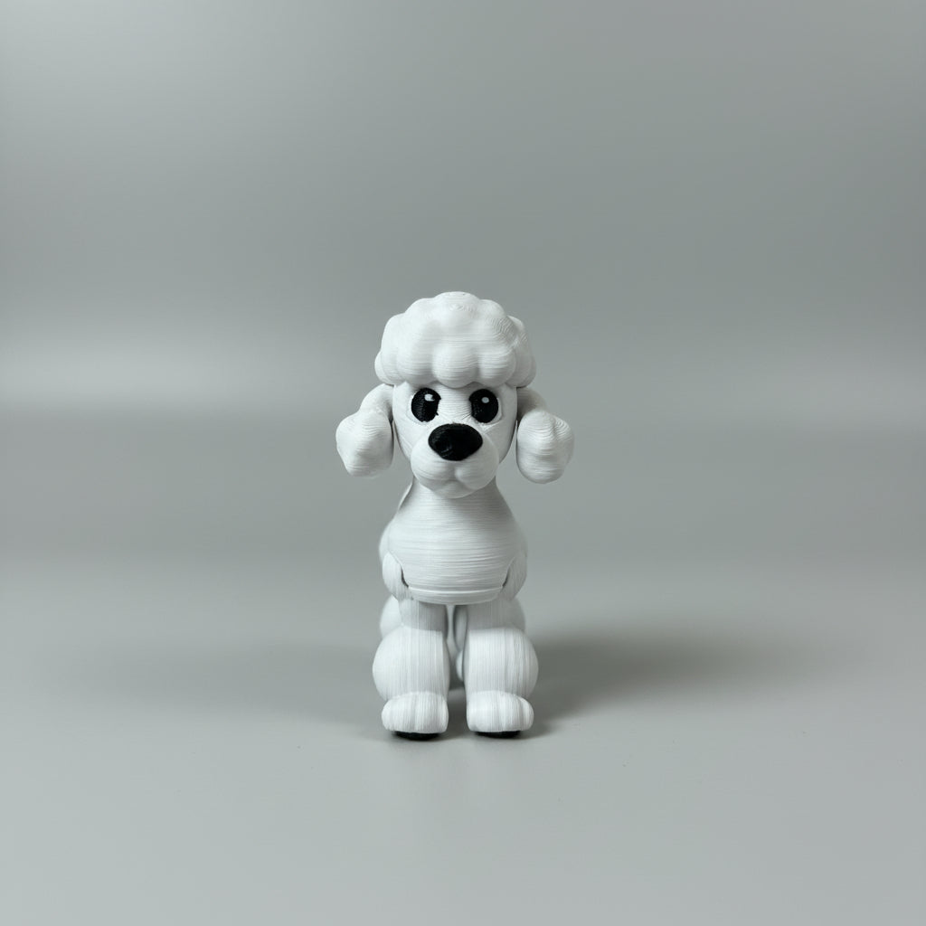 Pets Collection – articulated 3D printed Orange Cat figure