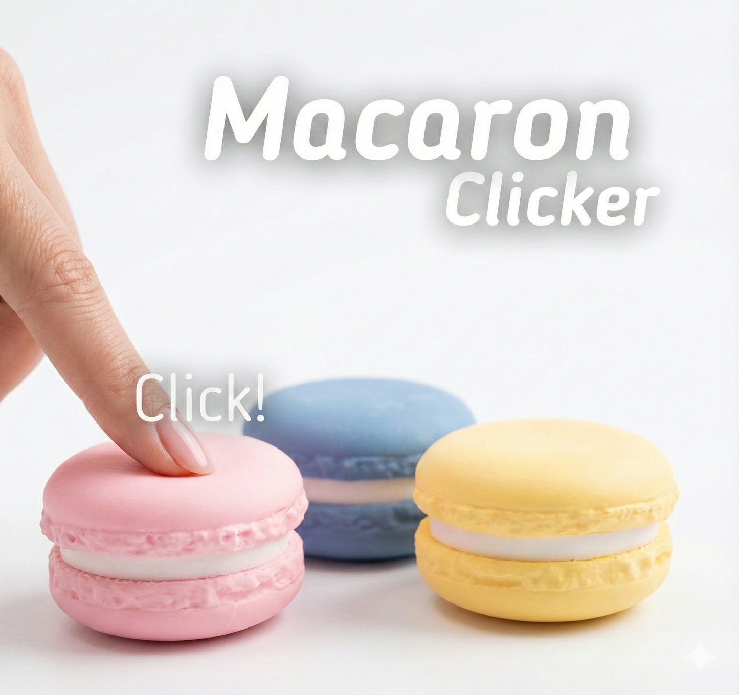🍬 Macaron Clicker – Decorative Version
