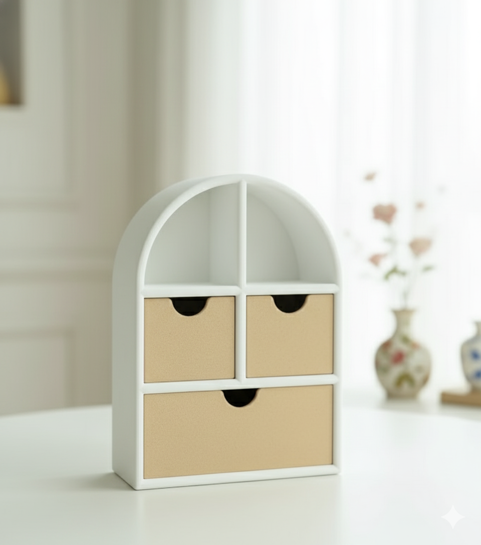 Shelfie Table Top Shelf  3 drawers or 4 drawers