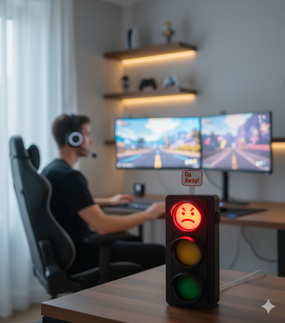 Social Signal – Mini Traffic Light Decor
