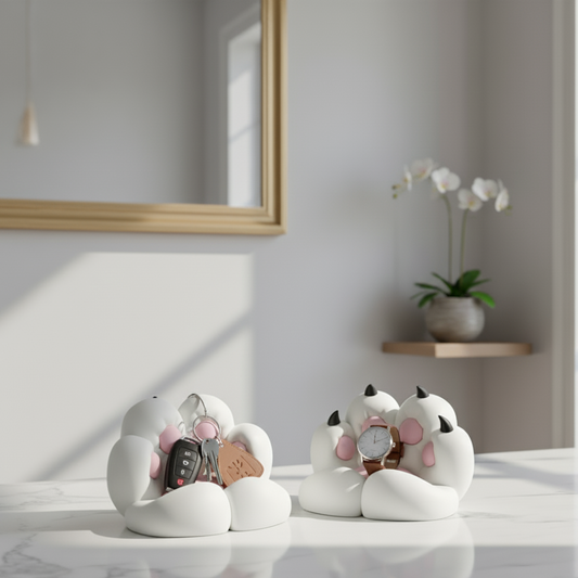 Tiger Paw Desk Stand – 3D Printed Phone & Trinket Holder