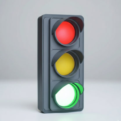 Social Signal – Mini Traffic Light Decor