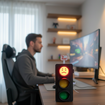 Social Signal – Mini Traffic Light Decor