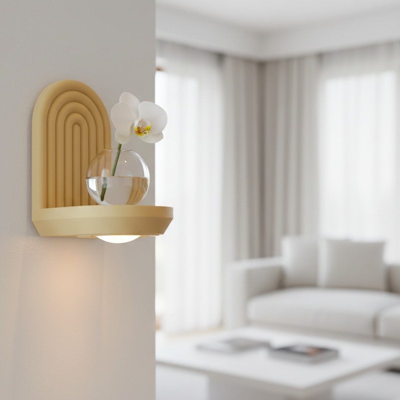 Solace Shelf – LUXE Collection (with LED)