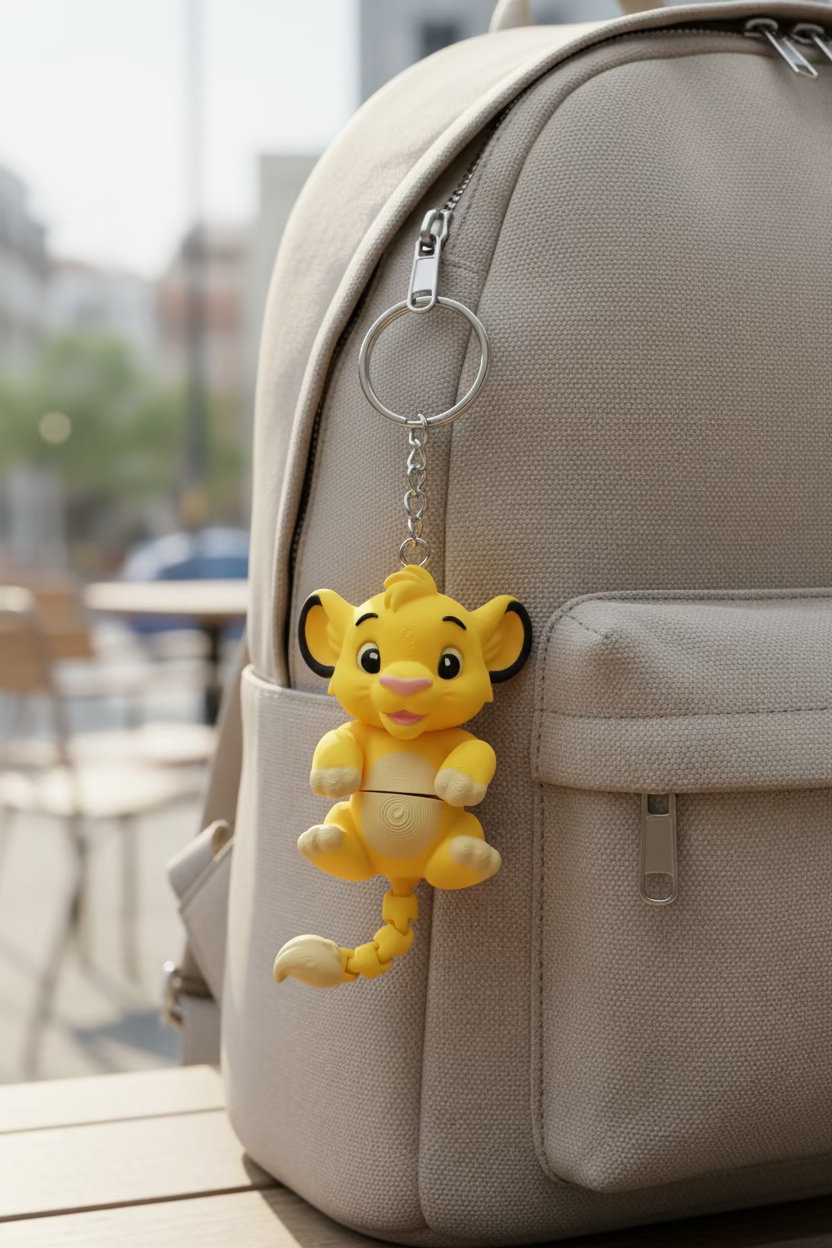 Little Lion Keychain
