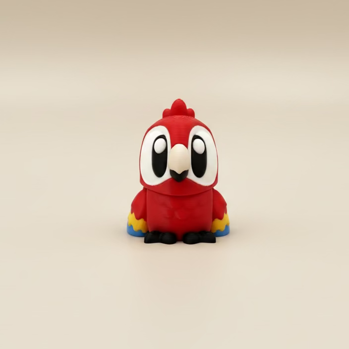 Flying Friends Collection – articulated 3D printed Ladybug figure